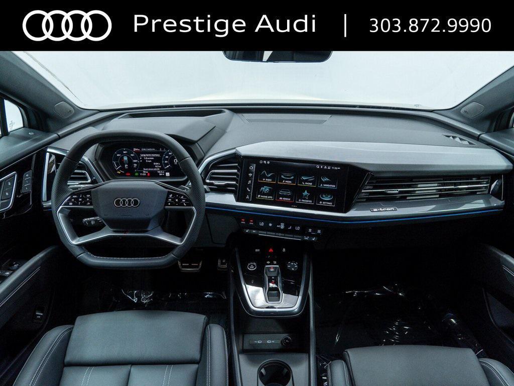 new 2025 Audi Q4 e-tron car, priced at $62,214