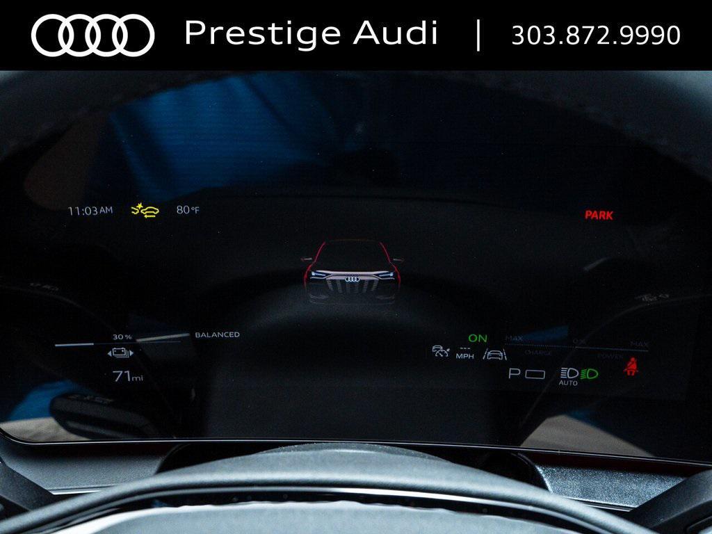 new 2025 Audi Q6 e-tron car, priced at $68,584
