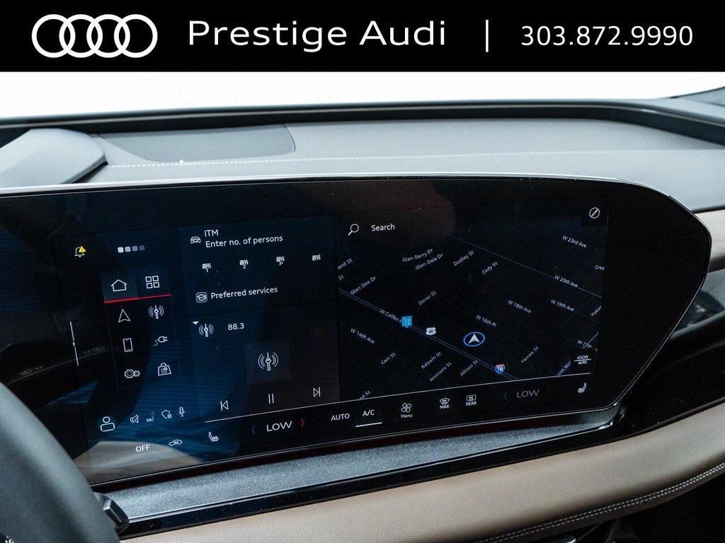 new 2025 Audi Q6 e-tron car, priced at $68,584
