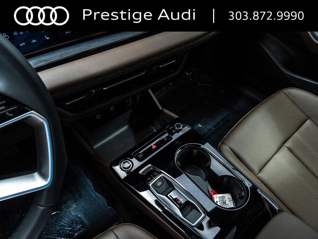 new 2025 Audi Q6 e-tron car, priced at $68,584