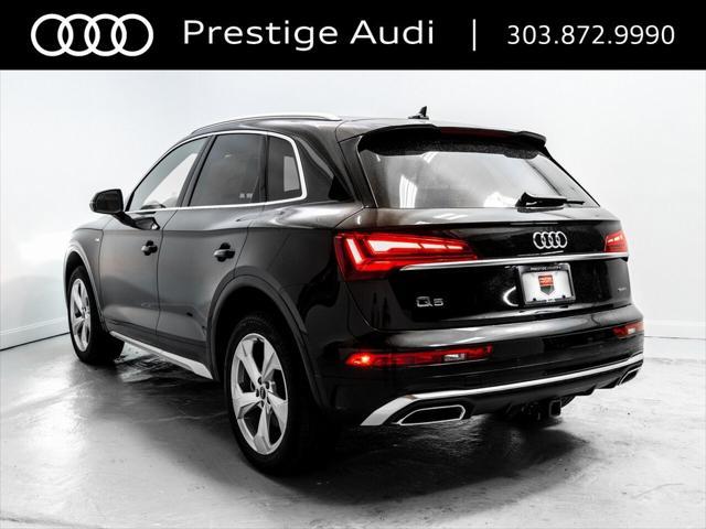 new 2025 Audi Q5 car, priced at $59,834