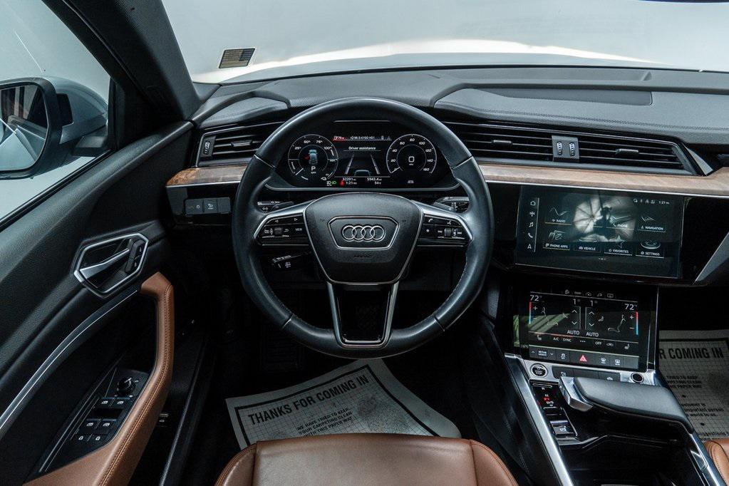 used 2022 Audi e-tron Sportback car, priced at $28,991