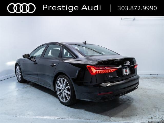 new 2025 Audi A6 car, priced at $67,539