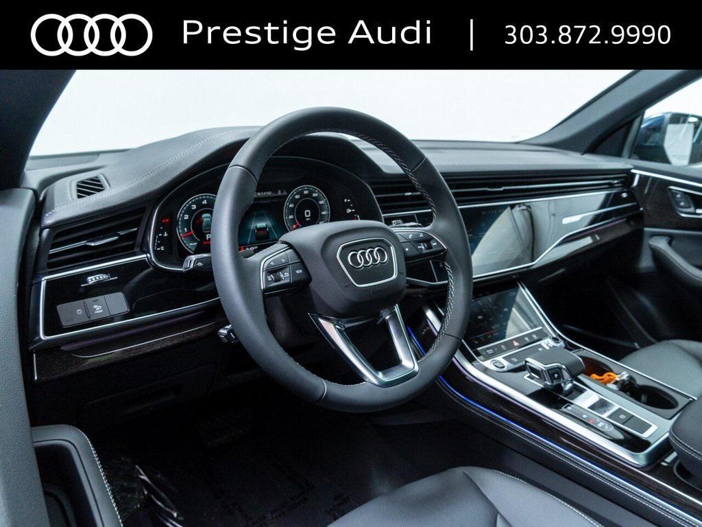 new 2025 Audi Q8 car, priced at $84,389