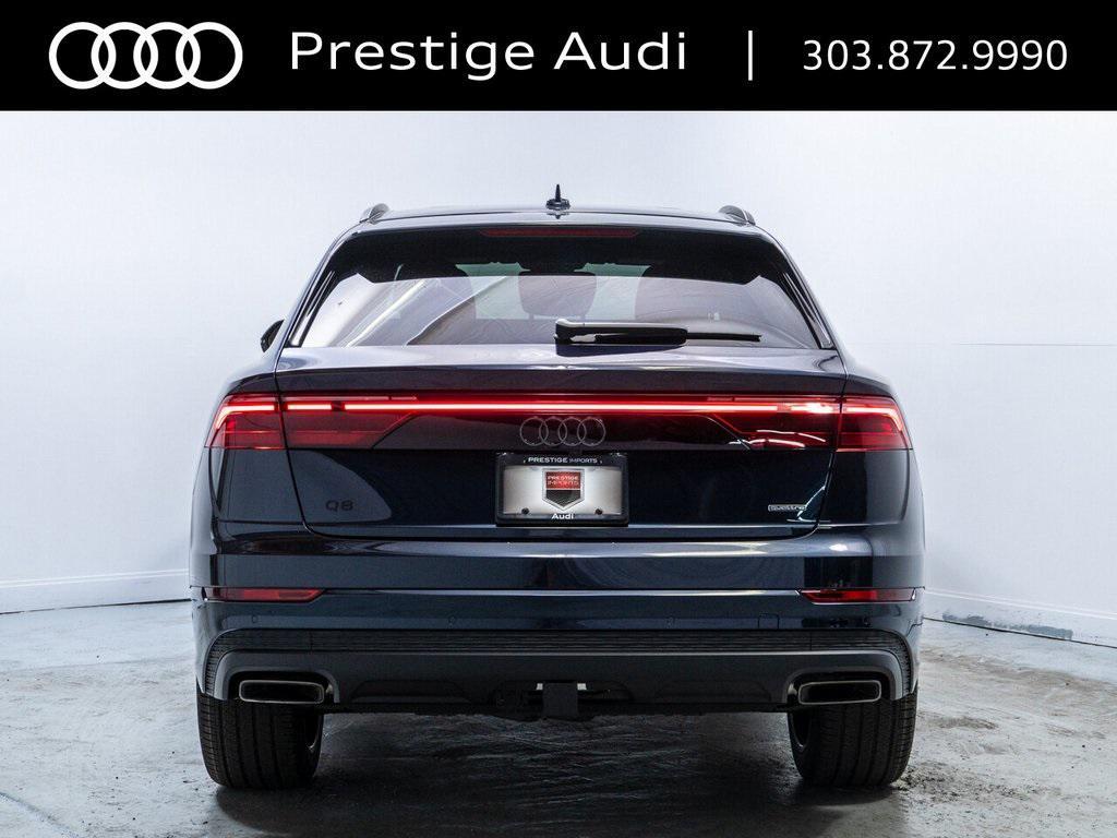 new 2025 Audi Q8 car, priced at $84,389