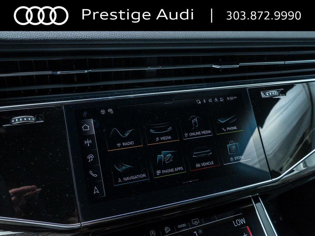 new 2025 Audi Q8 car, priced at $84,389