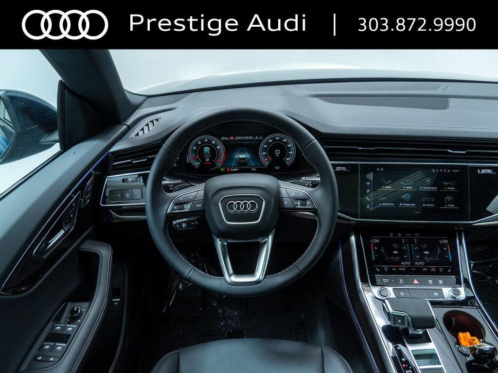 new 2025 Audi Q8 car, priced at $84,389