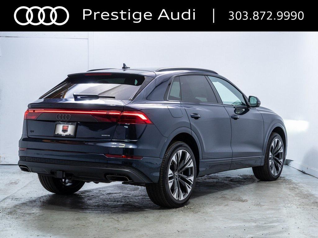 new 2025 Audi Q8 car, priced at $84,389