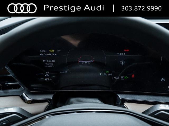 new 2025 Audi Q6 e-tron car, priced at $72,119