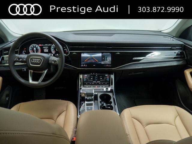 new 2025 Audi Q8 car, priced at $79,754