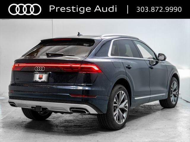 new 2025 Audi Q8 car, priced at $79,754