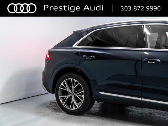 new 2025 Audi Q8 car, priced at $79,754