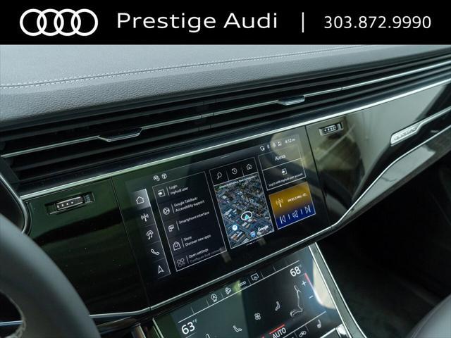 new 2025 Audi Q7 car, priced at $72,539