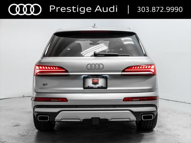 new 2025 Audi Q7 car, priced at $72,539