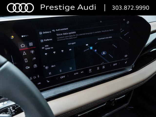 new 2025 Audi Q6 e-tron car, priced at $72,204