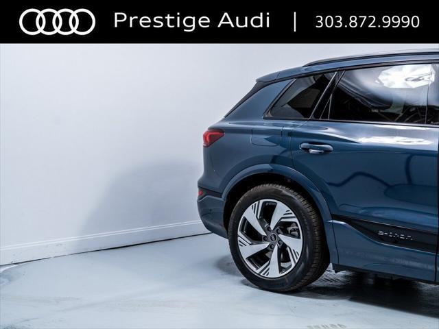 new 2025 Audi Q6 e-tron car, priced at $76,684