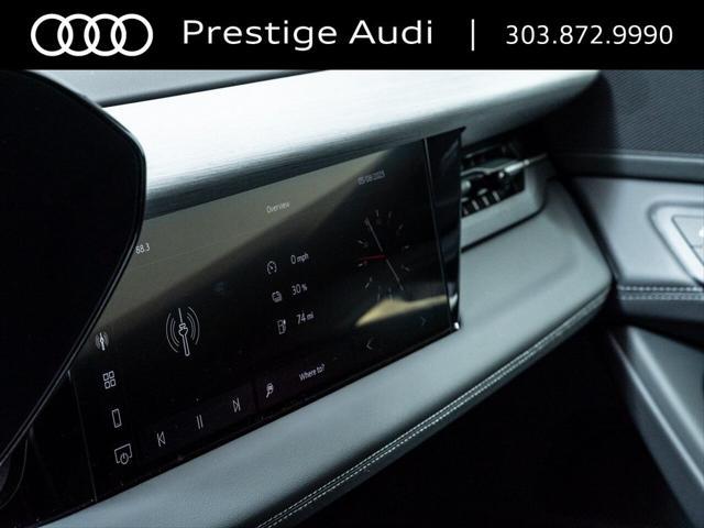 new 2025 Audi Q6 e-tron car, priced at $76,684