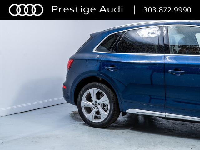 new 2025 Audi Q5 car, priced at $58,859