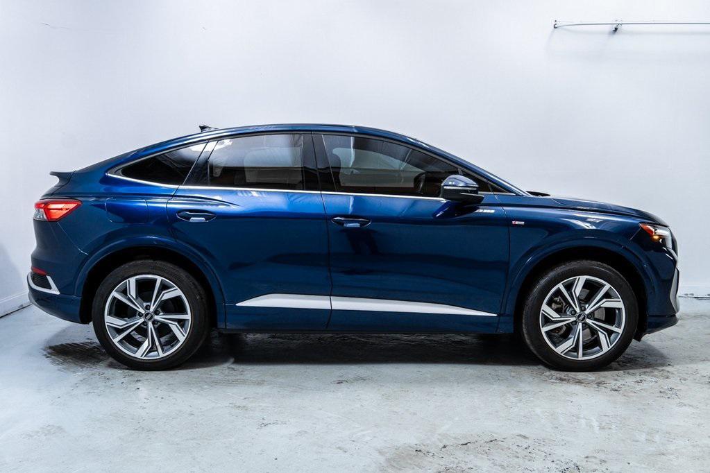 used 2024 Audi Q4 e-tron car, priced at $36,991