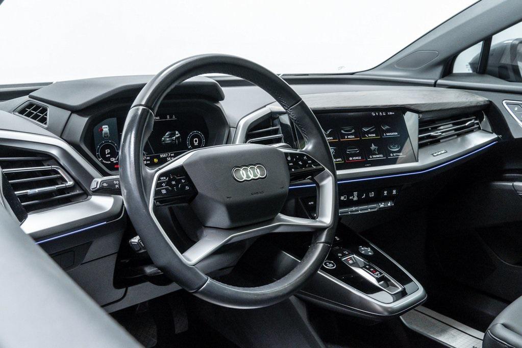 used 2024 Audi Q4 e-tron car, priced at $34,491