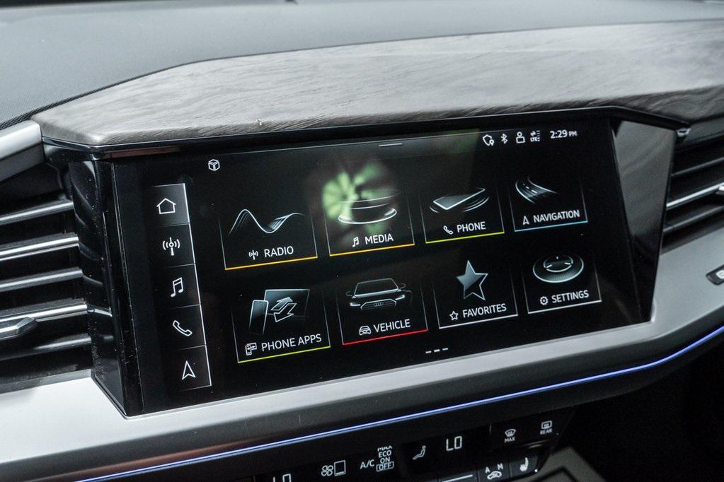 used 2024 Audi Q4 e-tron car, priced at $34,491