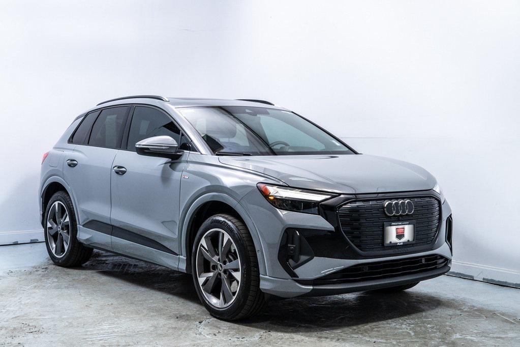 used 2024 Audi Q4 e-tron car, priced at $34,491