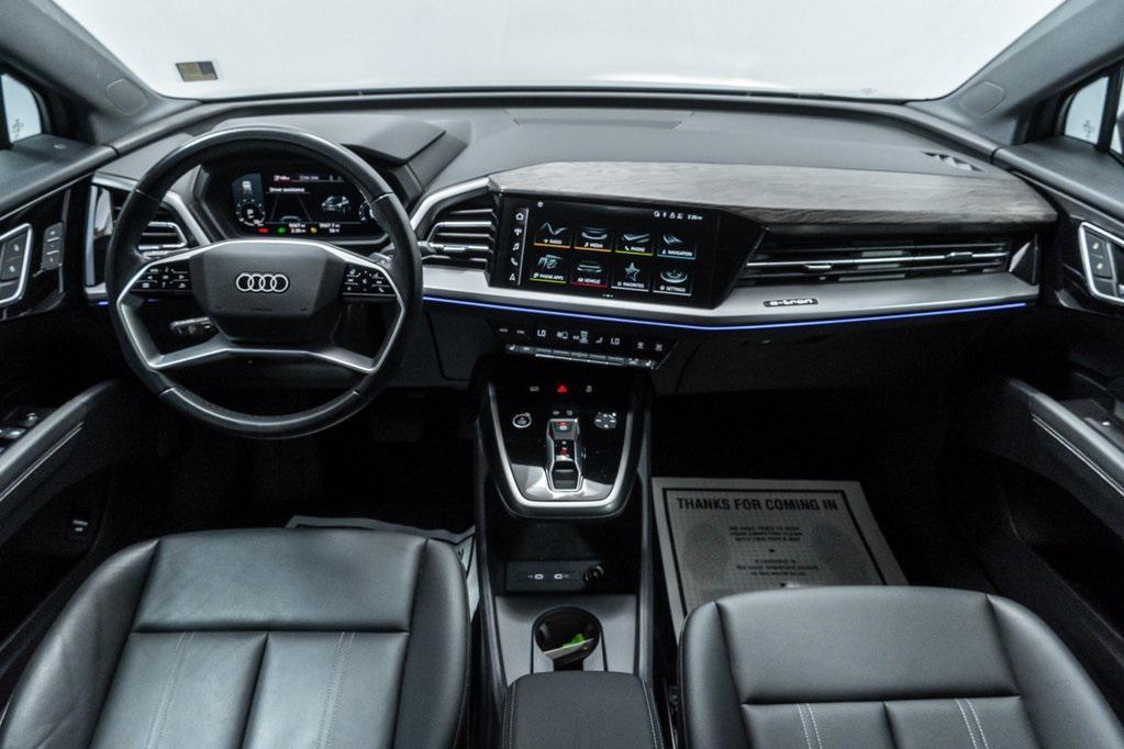 used 2024 Audi Q4 e-tron car, priced at $34,491