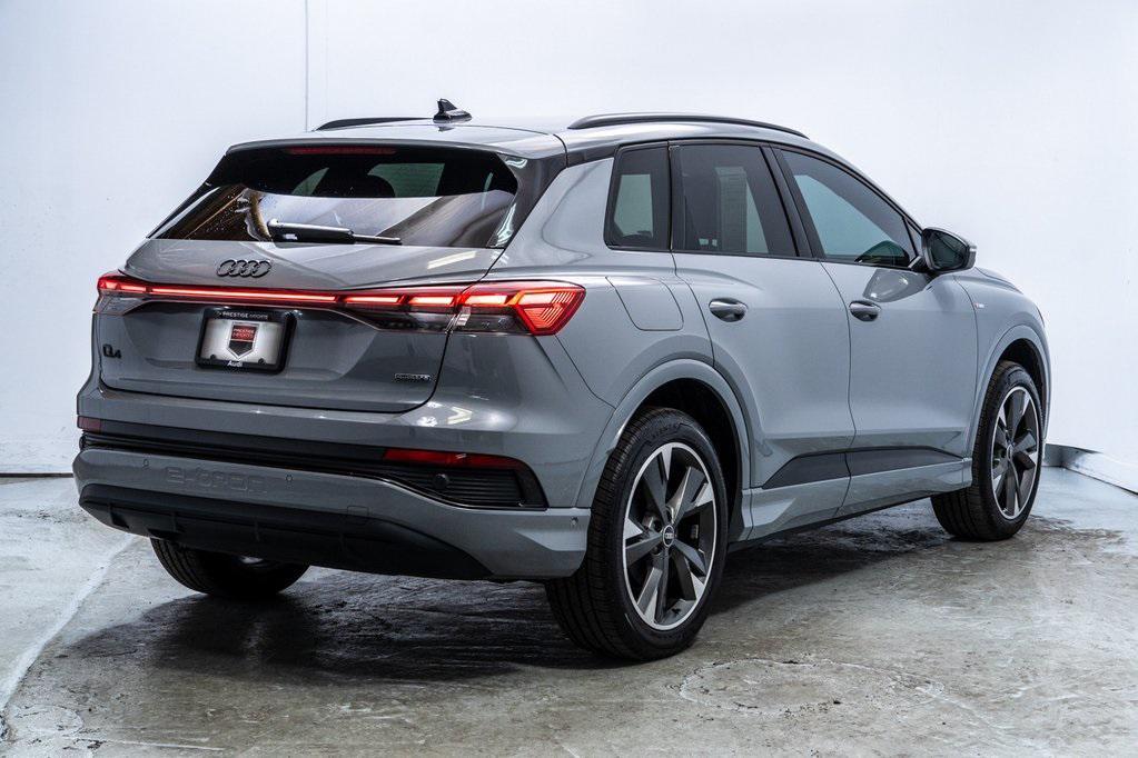 used 2024 Audi Q4 e-tron car, priced at $34,491