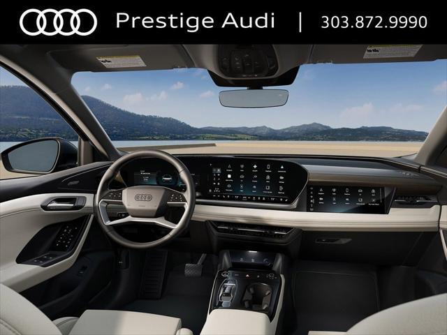 new 2025 Audi Q6 e-tron car, priced at $76,984
