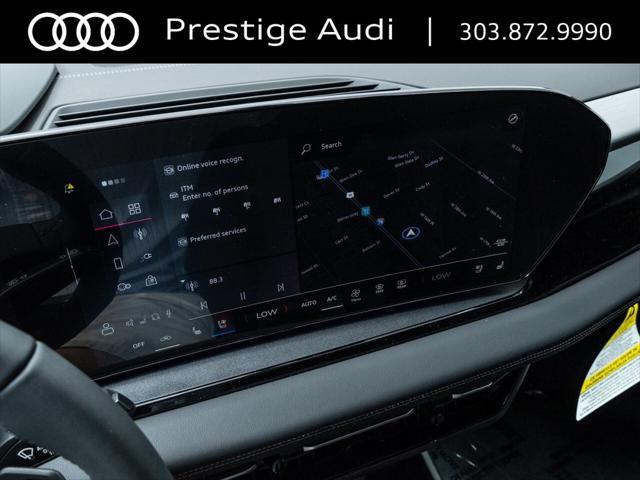 new 2025 Audi Q6 e-tron car, priced at $76,044