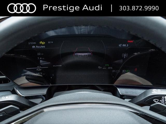 new 2025 Audi Q6 e-tron car, priced at $76,044
