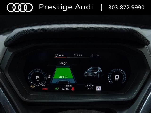 new 2025 Audi Q4 e-tron car, priced at $68,319