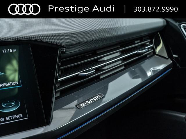 new 2025 Audi Q4 e-tron car, priced at $68,319