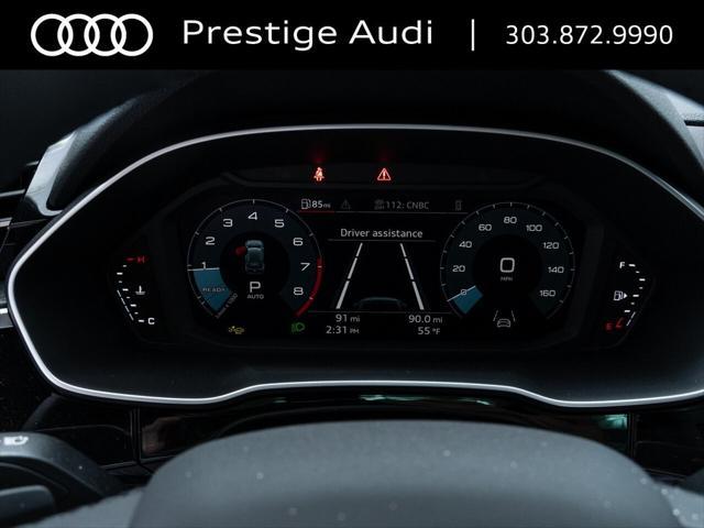 new 2025 Audi Q3 car, priced at $46,314