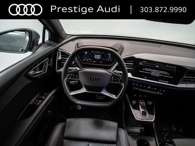 new 2025 Audi Q4 e-tron car, priced at $65,574