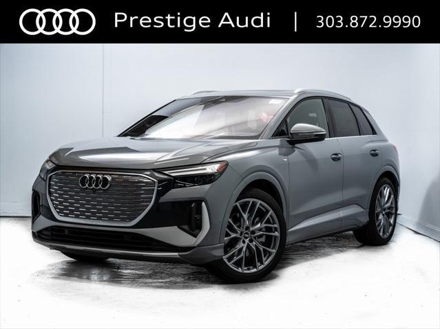 new 2025 Audi Q4 e-tron car, priced at $65,574