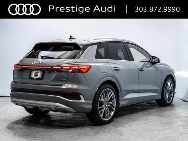 new 2025 Audi Q4 e-tron car, priced at $65,574