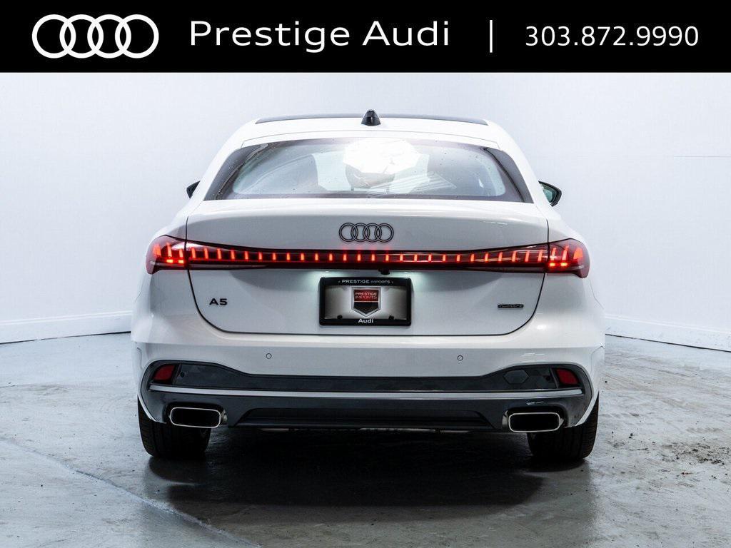 new 2025 Audi A5 car, priced at $53,594