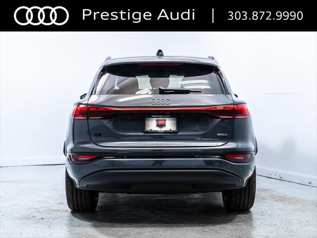 new 2025 Audi Q6 e-tron car, priced at $76,629