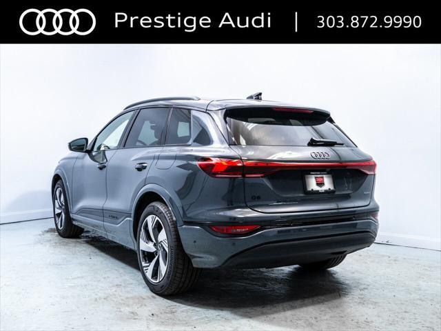 new 2025 Audi Q6 e-tron car, priced at $76,629