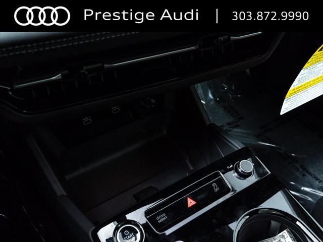 new 2025 Audi Q6 e-tron car, priced at $76,629