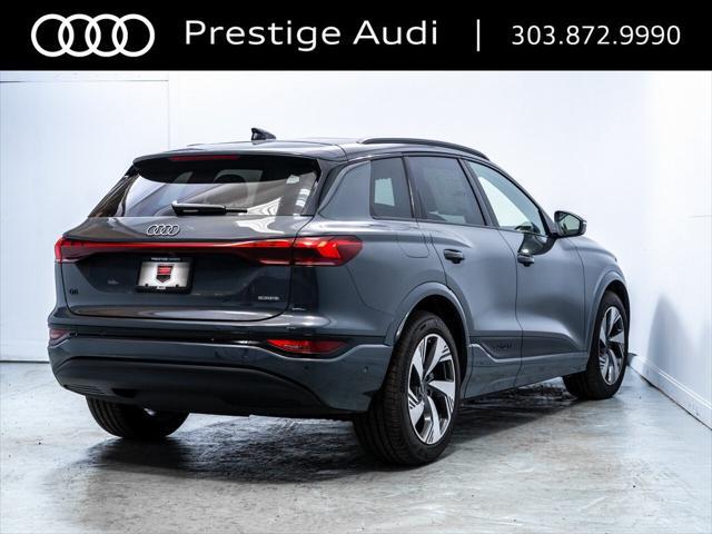 new 2025 Audi Q6 e-tron car, priced at $76,629