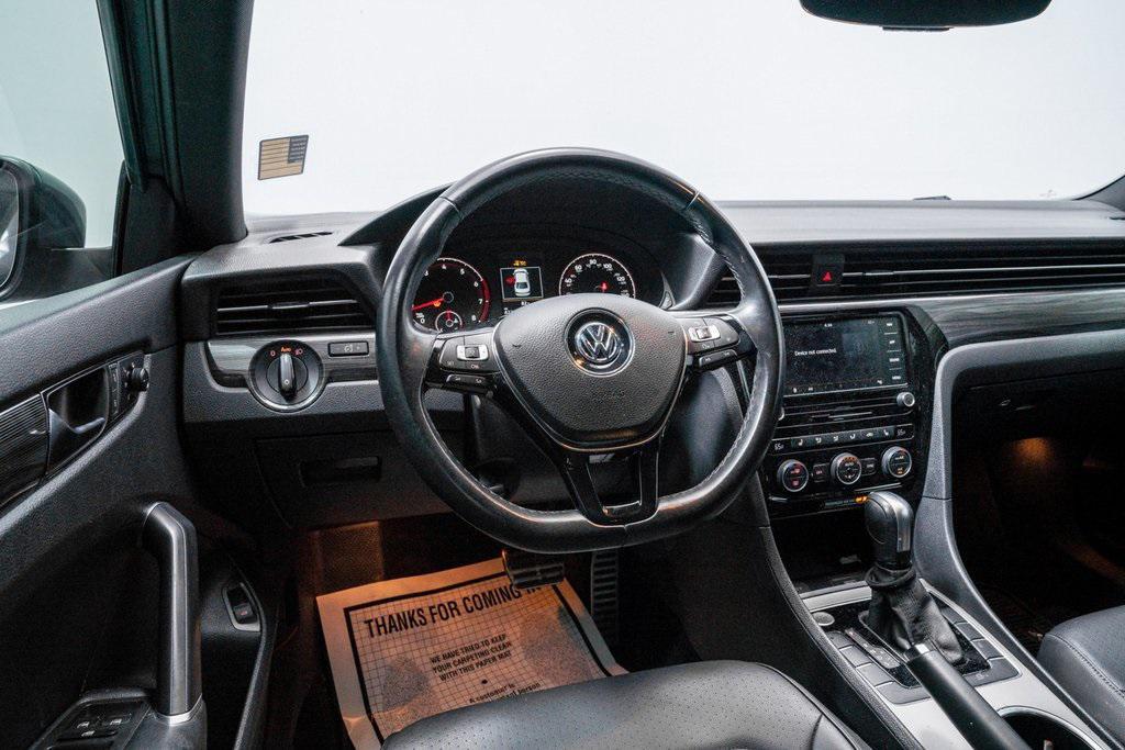 used 2021 Volkswagen Passat car, priced at $19,492