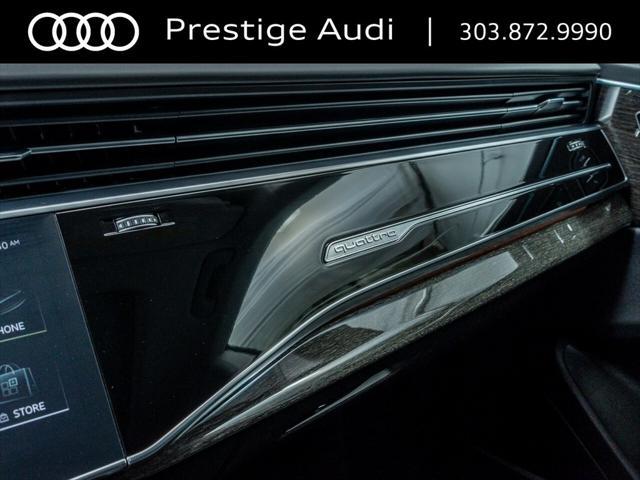 used 2024 Audi Q8 car, priced at $76,491