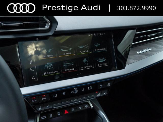 new 2025 Audi A3 car, priced at $45,734