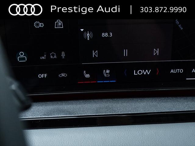 new 2025 Audi Q6 e-tron car, priced at $77,639
