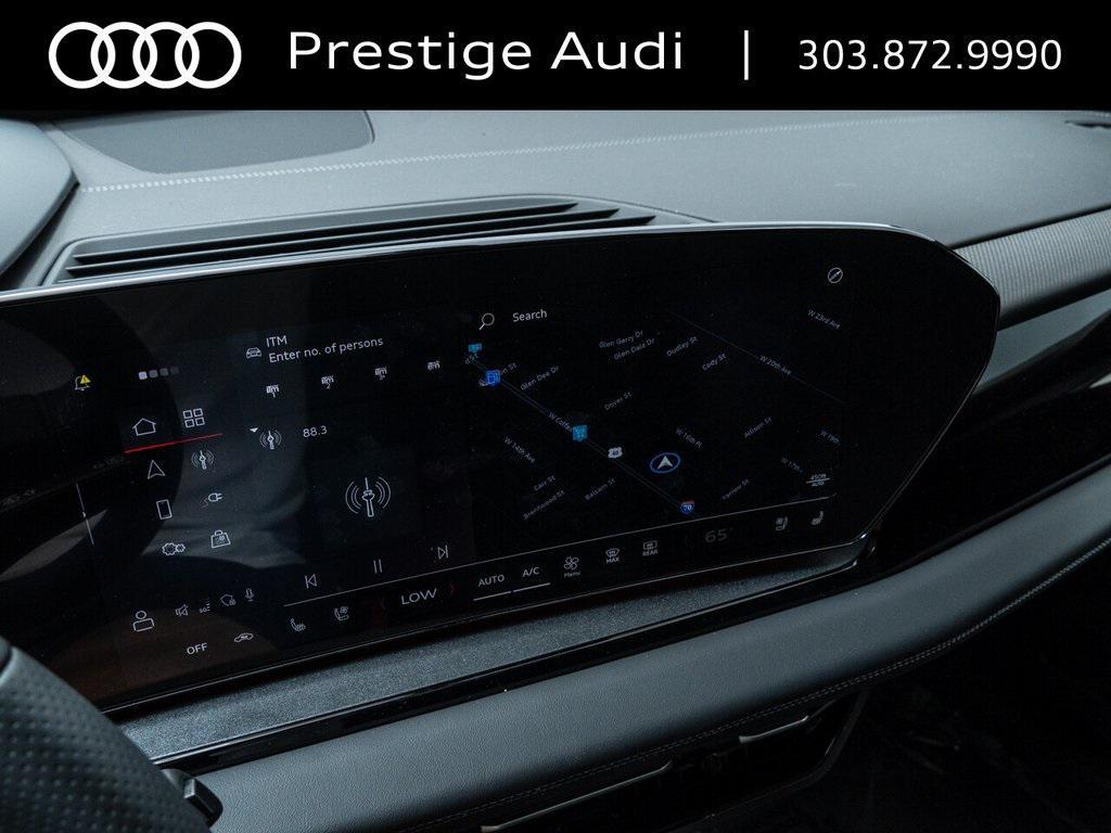 new 2025 Audi SQ6 e-tron car, priced at $74,244