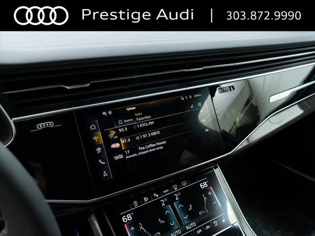 new 2025 Audi Q7 car, priced at $85,149