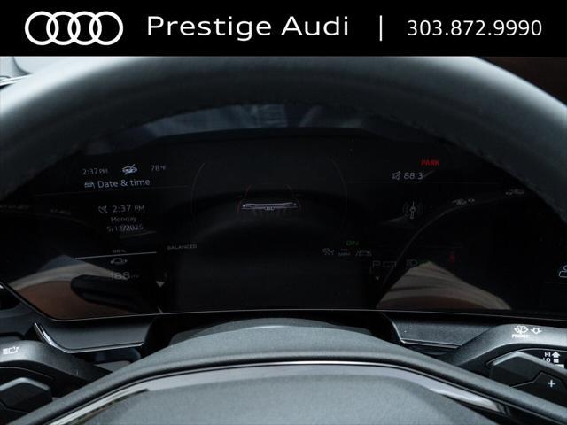 new 2025 Audi Q6 e-tron car, priced at $76,639