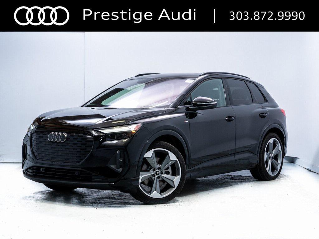 new 2025 Audi Q4 e-tron car, priced at $66,179